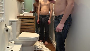Preview 3 of Young Daughter Fuck By Father - Gay guys go wild,  anal party!