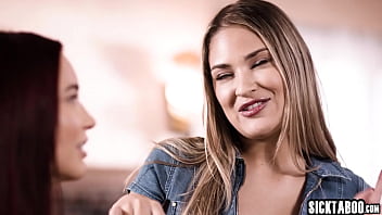 Preview 1 of 3gp Xxx Videio - Makeup and passion pussy licking by hot big ass teen lesbian Gizelle Blanco and Jayden Cole and sexy Freya Parker liked wet lesbian