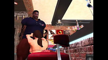 Preview 2 of Seachtube Gamer - closing time bartender gets intercepted by handsome hunk duane brown