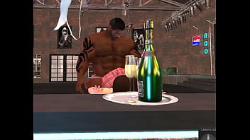 Preview 3 of Seachtube Gamer - closing time bartender gets intercepted by handsome hunk duane brown