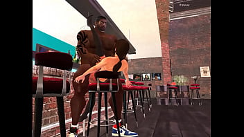 Preview 4 of Seachtube Gamer - closing time bartender gets intercepted by handsome hunk duane brown