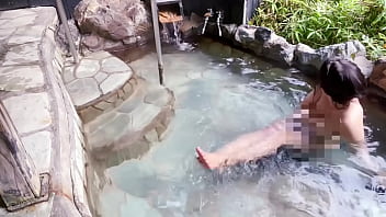 Preview 4 of Berlin Gay Skinhead - Hot springs along the waterfall in the mountains