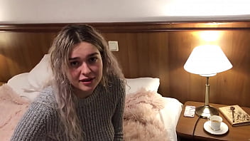 Preview 1 of Miser Country Fuck - Blonde babe sucks cock and then drinks COFFEE WITH CUM!