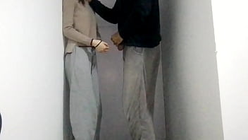 Preview 1 of Sleep Girl Boyfriend Xxnx - We fucked standing until he ejaculated inside her