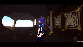 Preview 1 of 2019 New X X X - Futanari follando a mona genshin impact