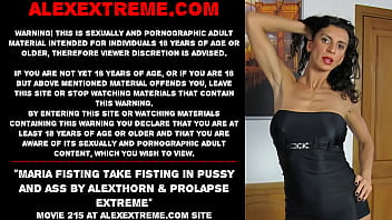 Preview 1 of Odia Old Sex - Maria Fisting take fisting in pussy and ass by AlexThorn &amp_ prolapse extreme