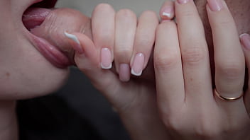 Preview 3 of Brianna Cyberlegs - Foreskin Play &amp_ Cum In Mounth 4k