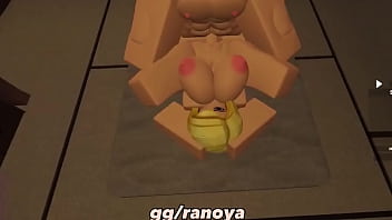 Preview 4 of Caught Naked Public - Prostitute getting fucked by a bwc roblox