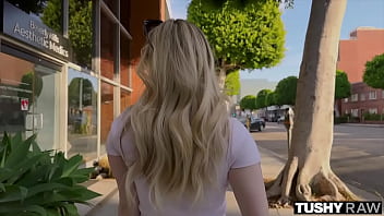 Preview 1 of Hores Video - TUSHYRAW Little tight Blonde Haley loves BBC and anal