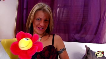 Preview 1 of Dog And Gril Xxxsex - Before swallowing his cum the skinny blonde allowed him to drill her tight ass