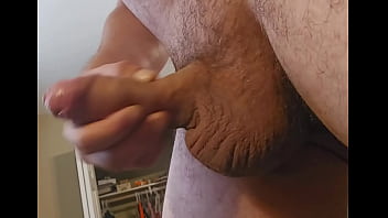 Preview 2 of Sec Viod Xxc - Stroking my thick uncut DILF cock and cumming all over. Comments welcome