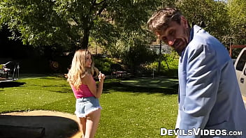 Preview 2 of Asisnato Porn - Carolina Sweets lets an older man penetrate her young pussy