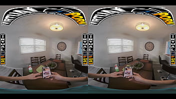 Preview 1 of Jocelyn Chew - VIRTUAL PORN - Doing The Fucking Chores With Stepmom Carmela Clutch #VR