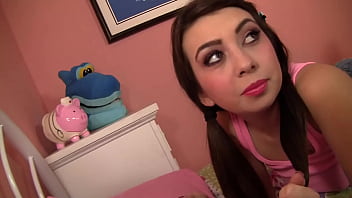 Preview 1 of Nxxxxsex Video - Kat Dior Sucks His Cock While Rubbing A Lollipop On His Balls!