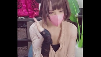 Preview 2 of Diana Dool - 【個撮】猫耳ボブヘアーの男の娘がオナニーする動画