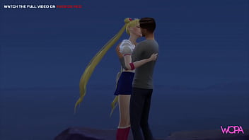 Preview 1 of Threesome Toes - [TRAILER] Sailor Moon cheated on her boyfriend with Sailor Jupiter,  Sailor Mercury and with her teacher
