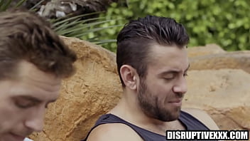 Preview 1 of Bbw Private Society - Creepy guy orders a male prostitute for a fuck