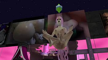 Preview 1 of Bbw Forced To Squirt - sims 4 ladyboy witch meditating
