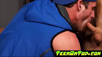 Preview 2 of Xhamster Teen Sex - Teen Fucks his Bodybuilder coach@TeenOnTop