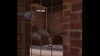 Preview 3 of Syren Der Ma - drone spies on hunky clinton mcdonald jerking in bathtub