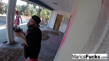 Preview 4 of Japanese Xxx Pro N - Marica the house jacker gets some BBC from Chris Cock!