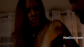 Preview 2 of Young Black Bitches - Husband Finds Ebony Wifes Riding Her Dildo In The Living Room Late At Night &amp_ Surprises Her
