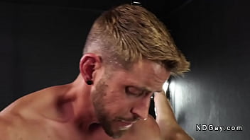Preview 4 of Brother Eat Sister Potty - Gays blowjob and anal sex in a sex swing