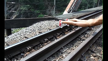 Preview 2 of Hot Sex Vidiyo Full Hd - Train track pumping