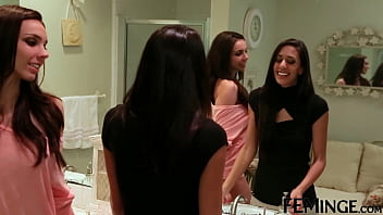 Preview 1 of Divya Bharti Fuck Videos Uplod - FEMINGE 4K - Stunning Lesbian Girlfriends Are Tongue Kissing Each Other