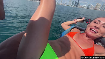 Preview 3 of Old Man Force To Fuck - JetSki POV Fuck With Wild Mackenzie Mace And Aquatic Voyeurs. I LOVE MIAMI!!