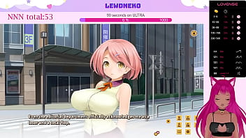 Preview 3 of Man Facesits - VTuber LewdNeko Plays Love Cubed Part 1