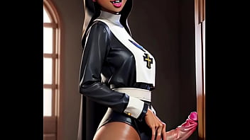 Preview 2 of Mom Milk Solotv - Ai draws futa nun