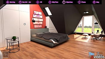 Preview 1 of Sleeping Sistar Bardar Sex - MIDNIGHT PARADISE &bull_ EP. 93 &bull_ MY STEPAUNT IS READY TO BE FUCKED