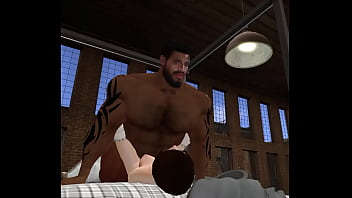 Preview 3 of Vca Gay Cowboys - asian maid gets the privilege of being trained by amazingly handsome duane brown