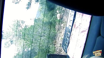 Preview 2 of Tapsee Punu Xxx Video - Pickup truck rocks like crazy as young couple has wild anal sex in the woods