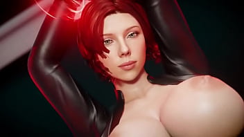 Preview 2 of Chicas Meando A Chorro - Futa Scarlet Witch fucks Futa Black Widow 3d hentai