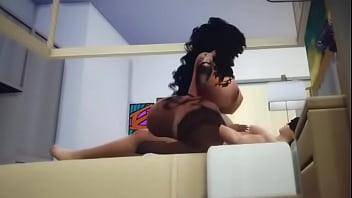 Preview 3 of Carla Cox Lingerie Fuck - The Sims 4 carlo girlfriend can&#039_t get enough fucking