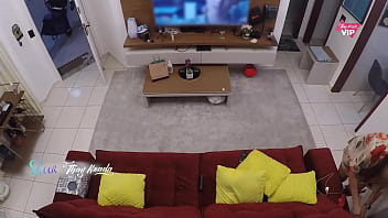 Preview 2 of Jordi El Nino2016 Movie - Hot wife receiving the delivery man and letting him apply moisturizer on her teaser - With English subtitles