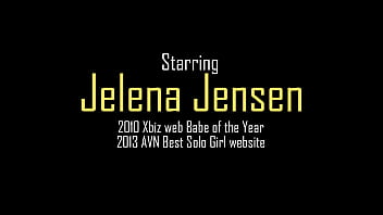 Preview 1 of Leanna Anal - Chesty Chick Jelena Jensen Pleases Her Wet Pussy With A Toy!
