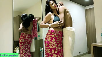 Preview 2 of Latex Divas - Rich Wife Fantasy Sex with Collage Boy! Hot Erotic Sex