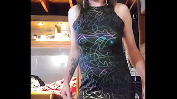 Preview 3 of Eva Nautty - Showing My Ass In Sexy Dresses And Pretty Panties 2