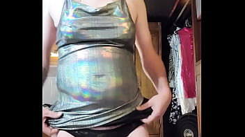Preview 2 of Senger Nq - Showing My Ass In Sexy Dresses And Pretty Panties
