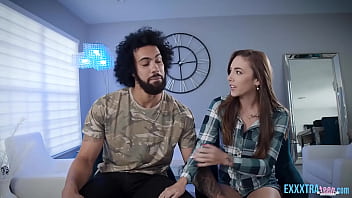 Preview 1 of Xnxx Bur Hd - Small Tits Dani Blu Enjoying Hard Dicking on Sofa from Big Dick James Angel