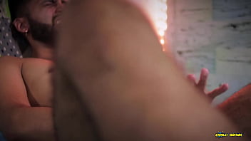 Preview 4 of Luci Wilde Anal - Camilo Brown Jerking His Big Uncut Latino Cock In Bed And Going For Some Intense Post Cum Play He Squirms So Nice