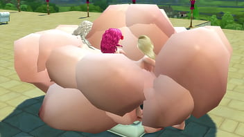 Preview 4 of Louise Bounces - I Like Big Butts