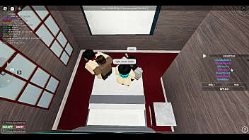 Preview 3 of Elis Papua - Red hair and Blue Hair girl get fucked in roblox