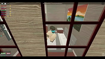 Preview 1 of Elis Papua - Red hair and Blue Hair girl get fucked in roblox