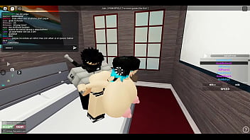 Preview 4 of Elis Papua - Red hair and Blue Hair girl get fucked in roblox