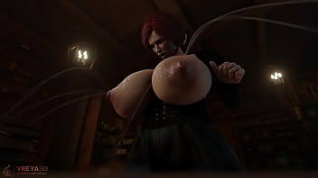 Preview 4 of Kolkata Bengali Indian Bf - [VREYA3D] Triss 3d breast expansion