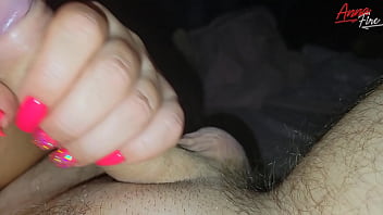 Preview 1 of Aunty Sleeping And Naughty Boy - Foot fetish in socks